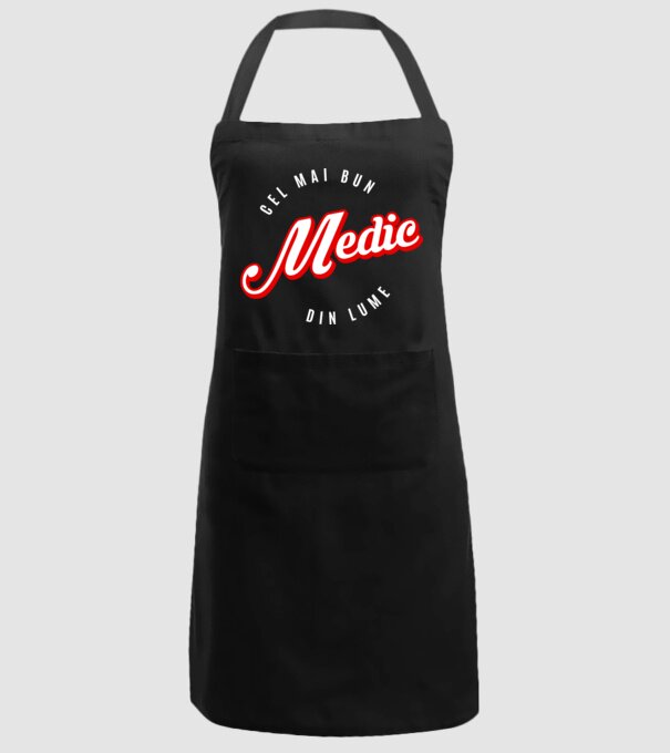 Cel mai bun MEDIC din lume model negru pe tricou