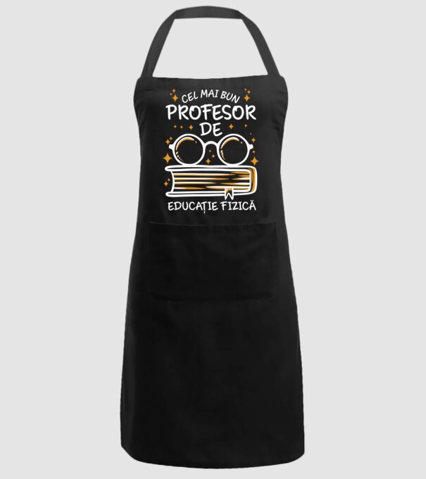 Cel mai bun profesor educație fizică D2782032 model negru pe tricou