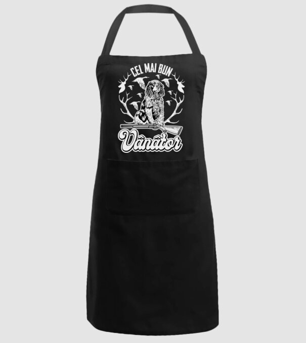 Cel mai bun vânător model negru pe tricou