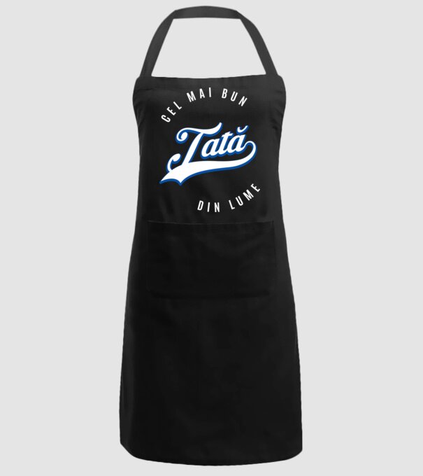 Cel mai bun TATĂ din lume model negru pe tricou