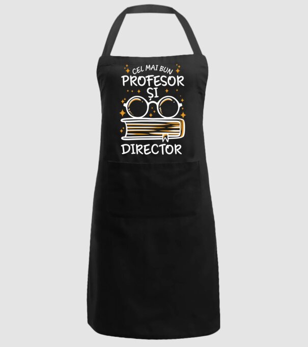Cel mai profesor director model negru pe tricou