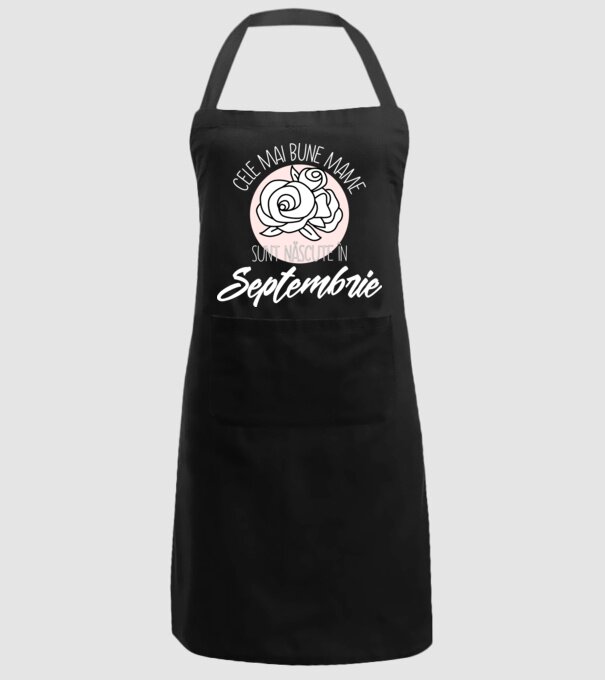 Cele mai bune mame sunt născute Septembrie model negru pe tricou