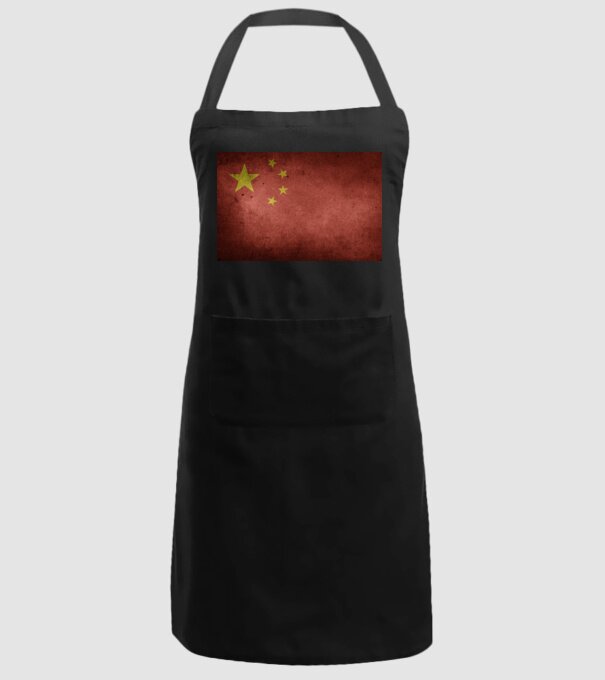 CHINA model negru pe tricou