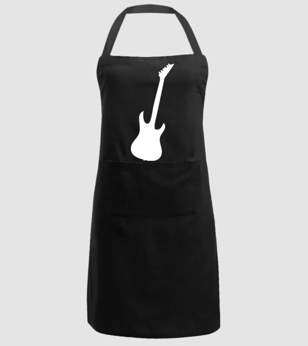 chitară model negru pe tricou