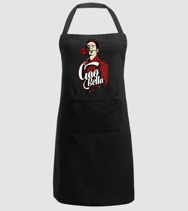 ciao bella berlin rose model negru pe tricou