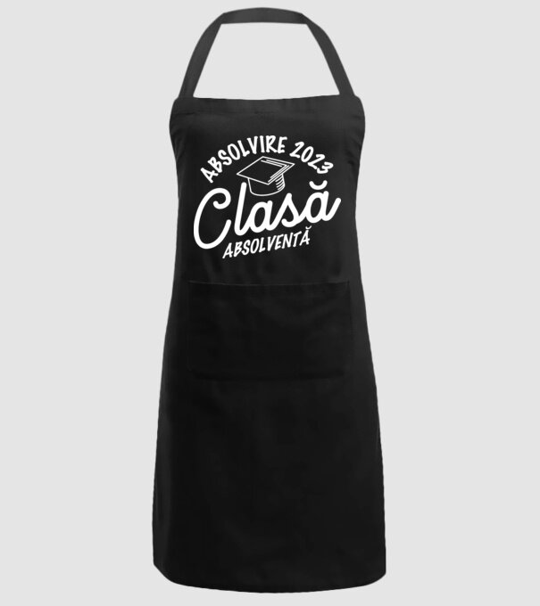 Clasă absolventă  model negru pe tricou