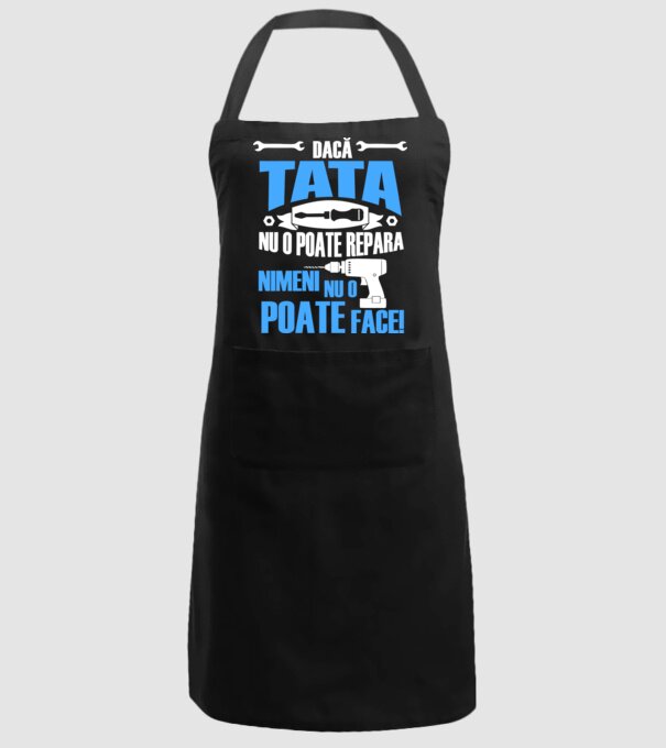 Dacă Tata nu o poate repara, nimeni nu o poate face model negru pe tricou