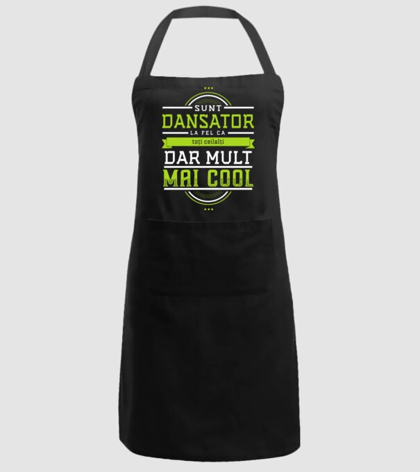 sunt dansator, la fel ca toți ceilalți, dar mult mai cool model negru pe tricou