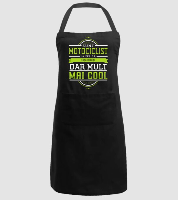 sunt motociclist, la fel ca toți ceilalți, dar mult mai cool model negru pe tricou