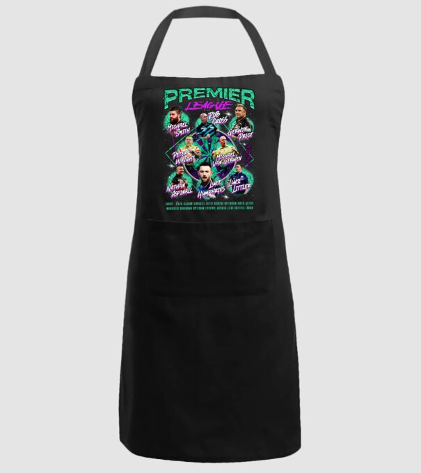 DARTS premier league 2024 model negru pe tricou