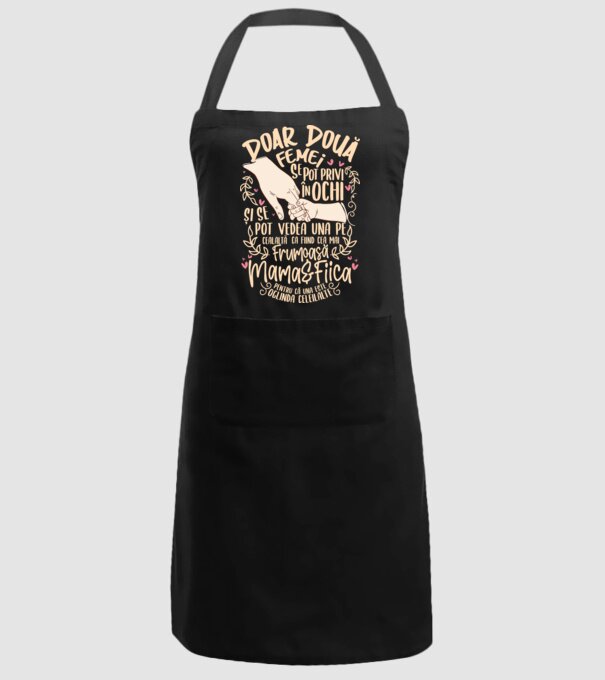 doar două femei se pot privi în ochi și se pot vedea una pe cealaltă ca fiind cea mai frumoasă - mama&fiica - pentru că una este model negru pe tricou