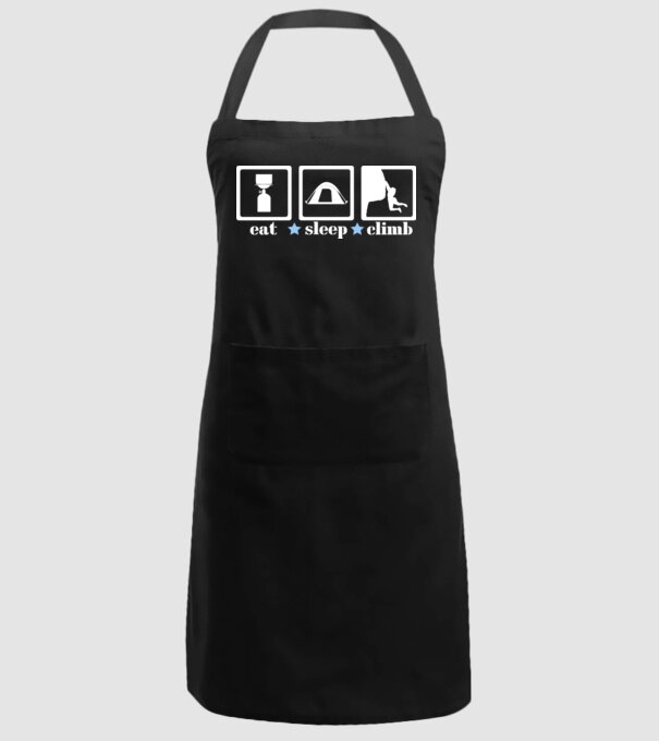 eatsleepclimb2 model negru pe tricou