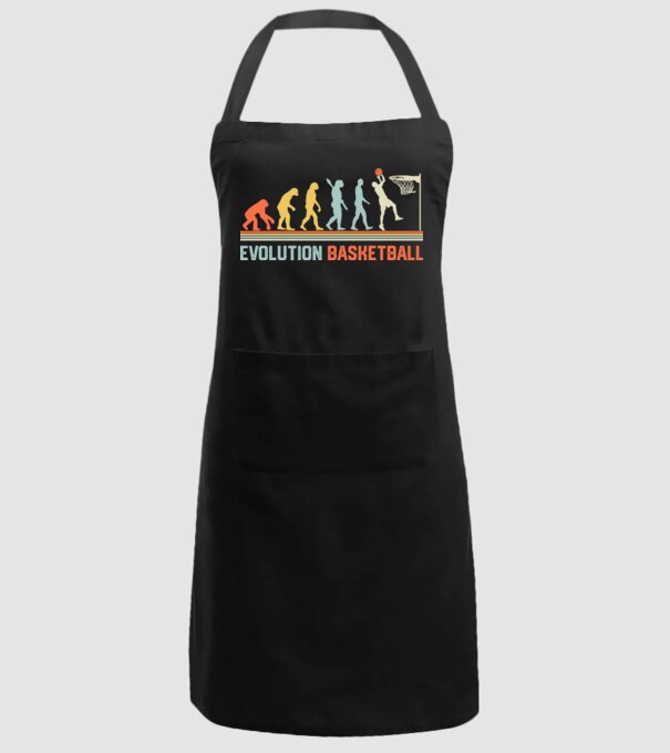 Evolution basketball model negru pe tricou