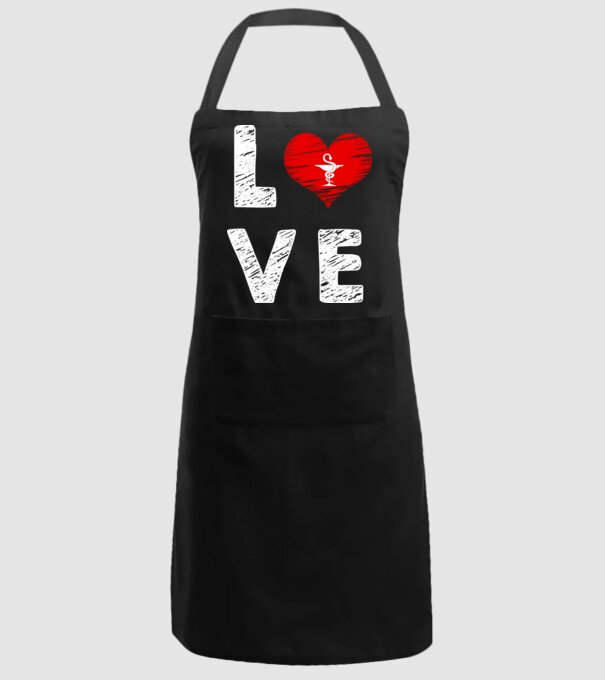 Farmacist love model negru pe tricou