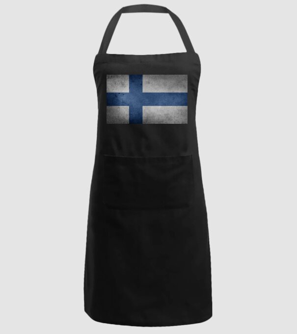 FINLAND model negru pe tricou