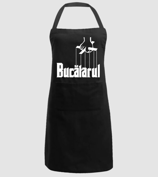 Bucătarul model negru pe tricou