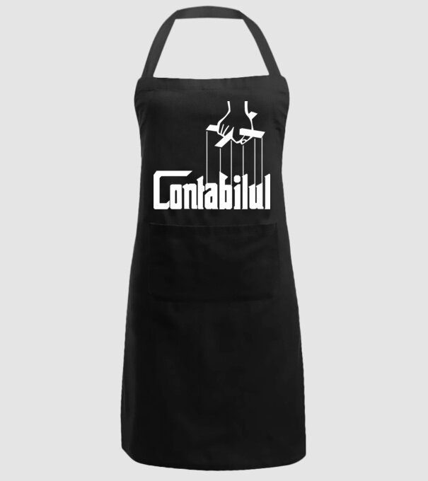 Contabilul model negru pe tricou