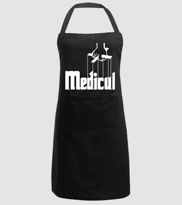 Medicul model negru pe tricou