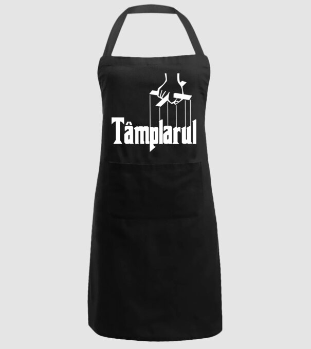 Tâmplarul model negru pe tricou