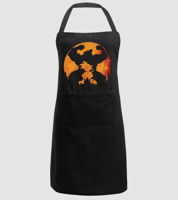 goku sunset model negru pe tricou