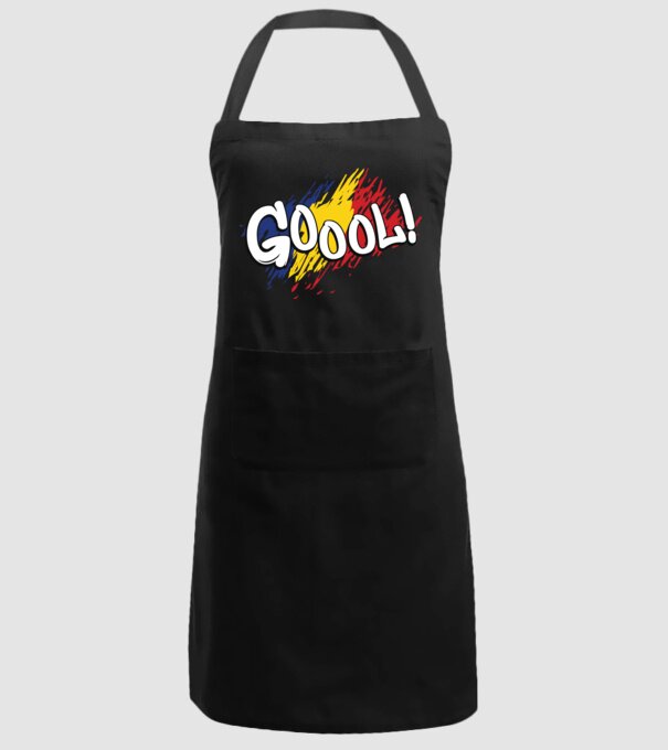 GOOOL model negru pe tricou