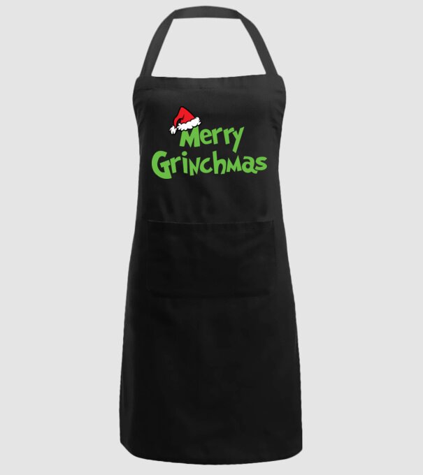 Grinchmas model negru pe tricou
