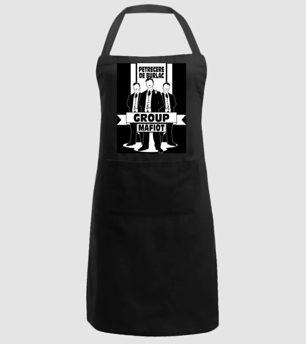 Group Mafiot model negru pe tricou