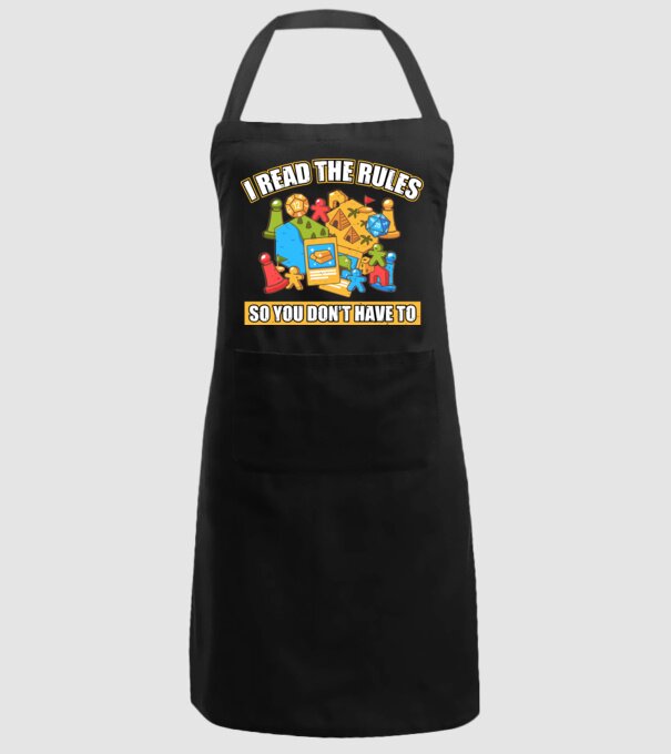 I read the rules model negru pe tricou