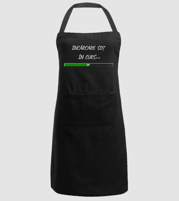 încărcare soț în curs model negru pe tricou