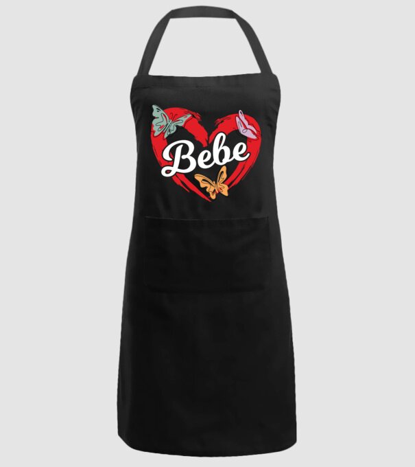 Bebe model negru pe tricou
