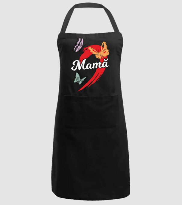 Mamă model negru pe tricou