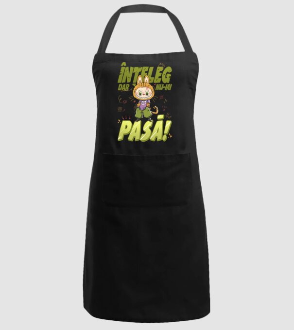 Înțeleg dar nu-mi pasă! model negru pe tricou
