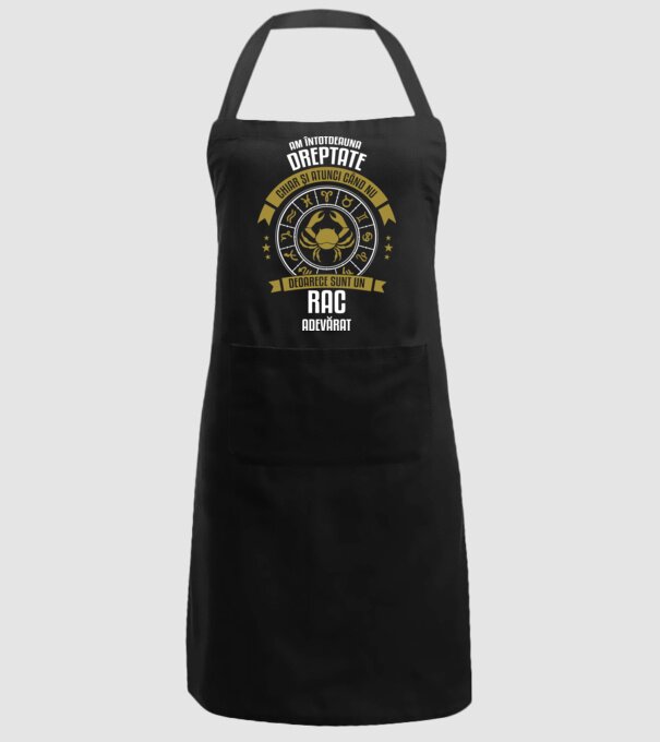 Întotdeauna am dreptate. Chiar și atunci, când nu am, deoarece sunt din zodia rac. model negru pe tricou