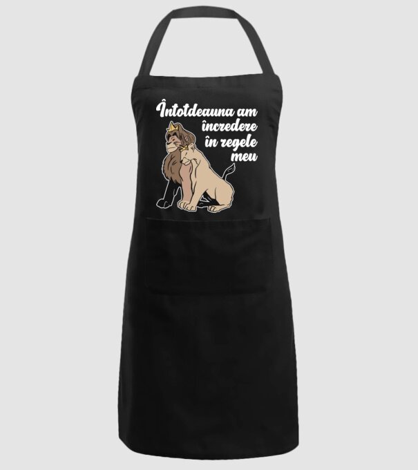 Întotdeauna am încredere în regele meu model negru pe tricou