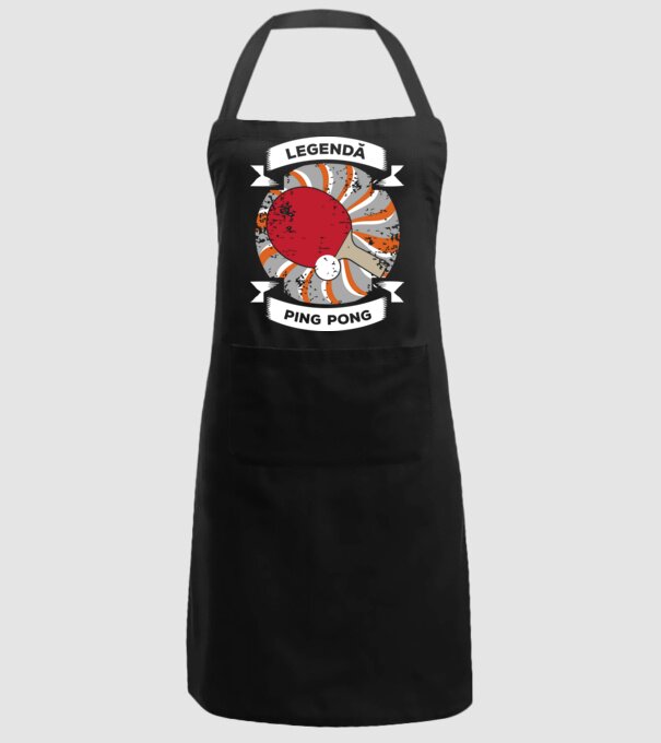 legendă Ping Pong model negru pe tricou