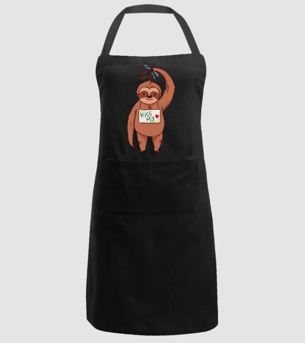 Leneș model negru pe tricou