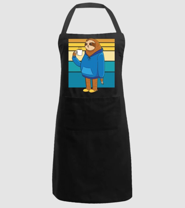 Leneș model negru pe tricou
