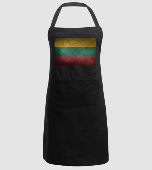 LITHUANIA model negru pe tricou