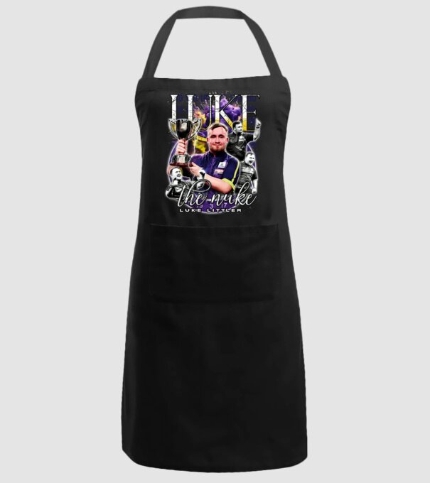 Luke the nuke model negru pe tricou