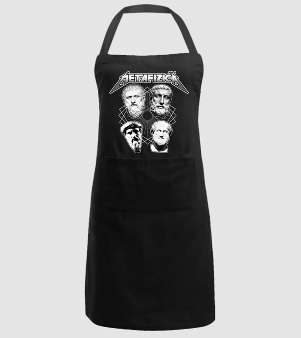metafizică model negru pe tricou