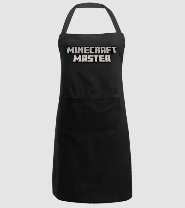 Minecraft Master model negru pe tricou