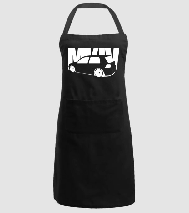 MK4-Golf model negru pe tricou