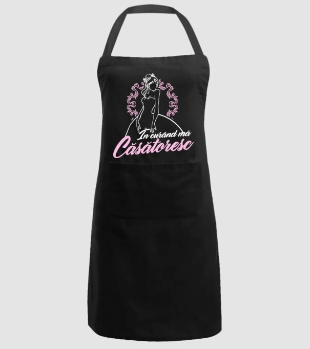 În curând mă căsătoresc model negru pe tricou
