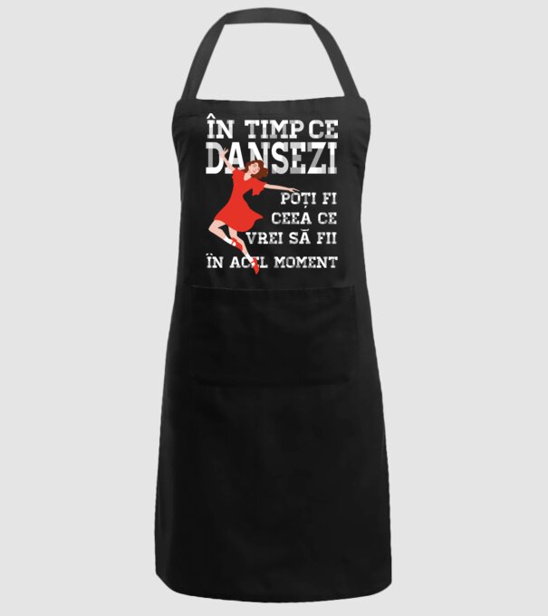 în timp ce dansezi poți fi ceea ce vrei să fii - în acel moment model negru pe tricou