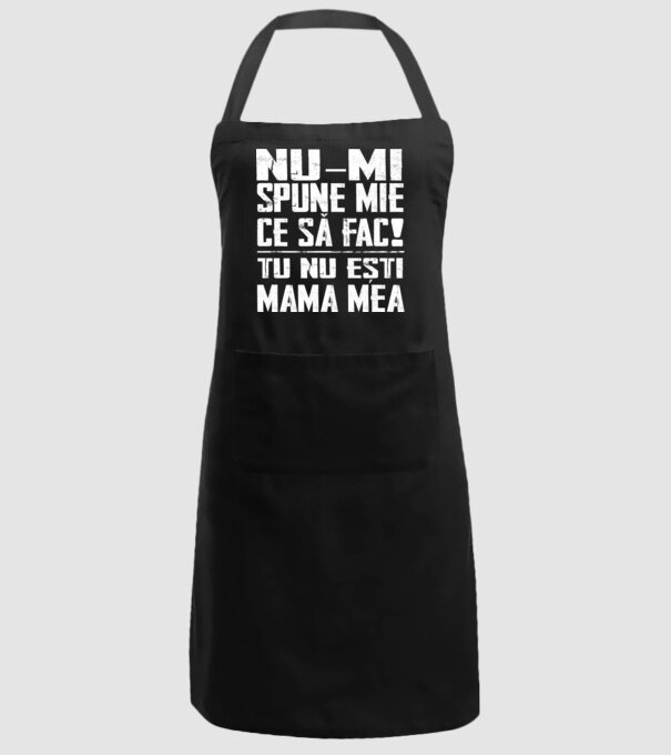 ne-mondd-meg-mit-csinaljak-ANYA-FEHER-RO model negru pe tricou