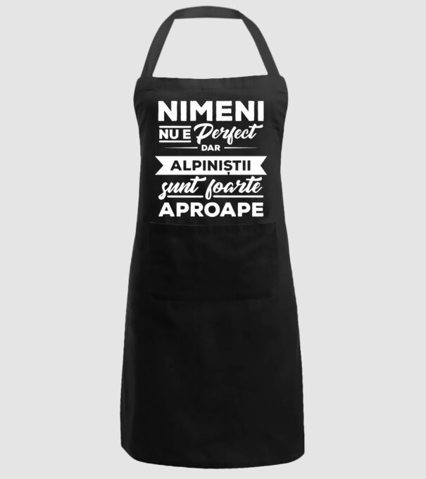 nimeni nu e perfect, dar alpiniștii sunt foarte aproape model negru pe tricou