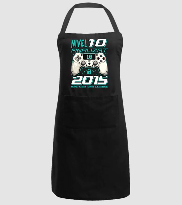 Nivel finalizat 10 2015 model negru pe tricou