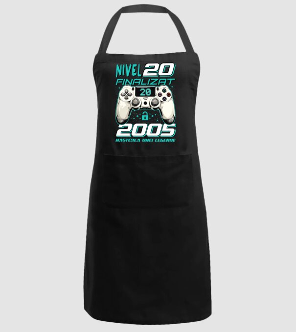 Nivel finalizat 20 2005 model negru pe tricou