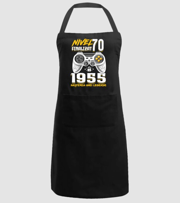 Nivel Finalizat 70 model negru pe tricou