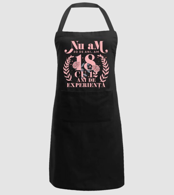 Nu am 30 de ani, am 18 cu 12 ani de experiență model negru pe tricou